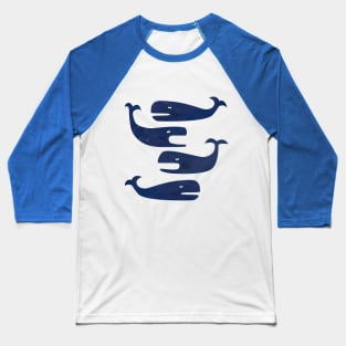 Whales Baseball T-Shirt